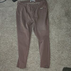 Old Navy Dusty Rose Skinny Jeans Stretchy Fit